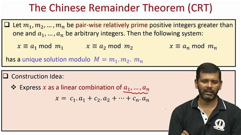 state and prove chinese remainder theorem